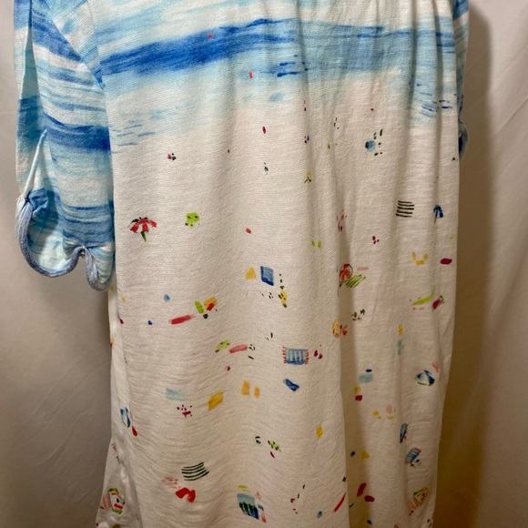 Anthro Little Yellow Button beach top - Picture 4 of 7